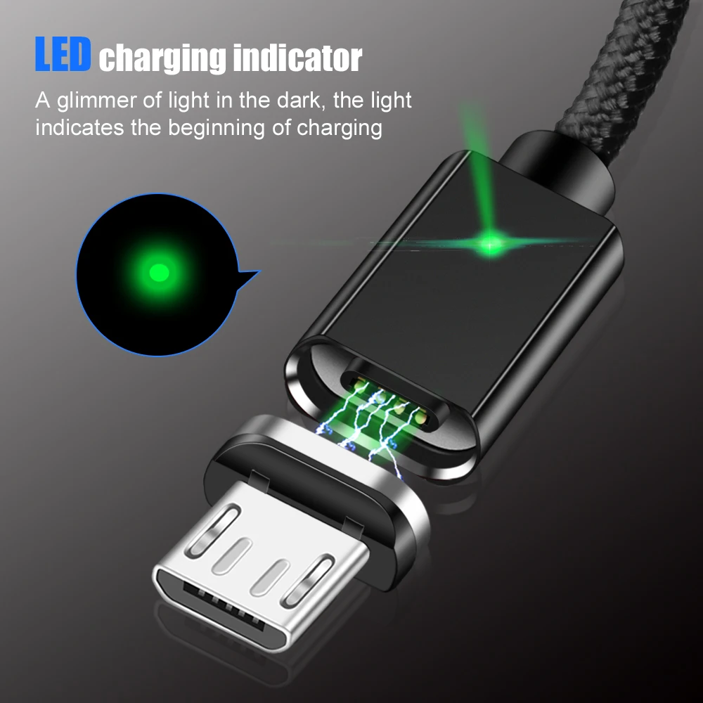 Магнитный usb-кабель OLAF для быстрой зарядки Iphone 7 X XR XS Max кабель Micro USB Type-C C Samsung galaxy S8