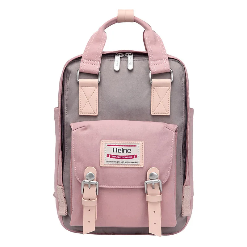 

Heine Fashion Mummy Maternity Nappy Bag Large Capacity Baby Bag Travel Backpack Desinger Nursing Bag For Baby Care