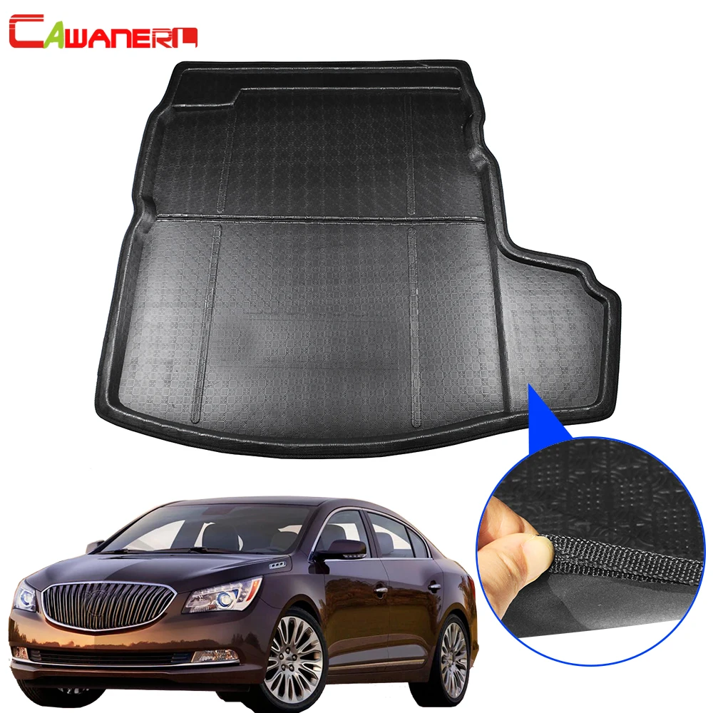 

Cawanerl Car Accessories Trunk Mat Floor Tray Boot Liner Cargo Carpet Luggage Kick Pad For Buick Lacrosse 20T 2016 2017 2018