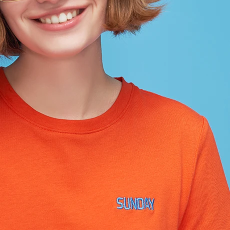 Toyouth новые летние Винтаж Футболка женская Рубашка с короткими рукавами свободные Повседневное хлопок, друг Любители Топы - Цвет: Orange