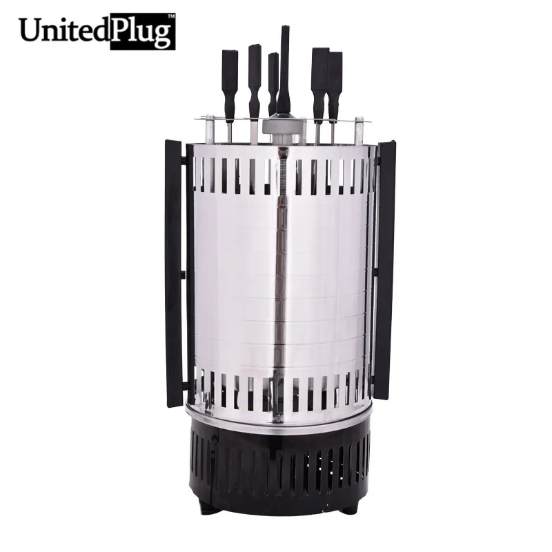 Unitedplug Электрический гриль Крытый открытый вращающийся Принадлежности для