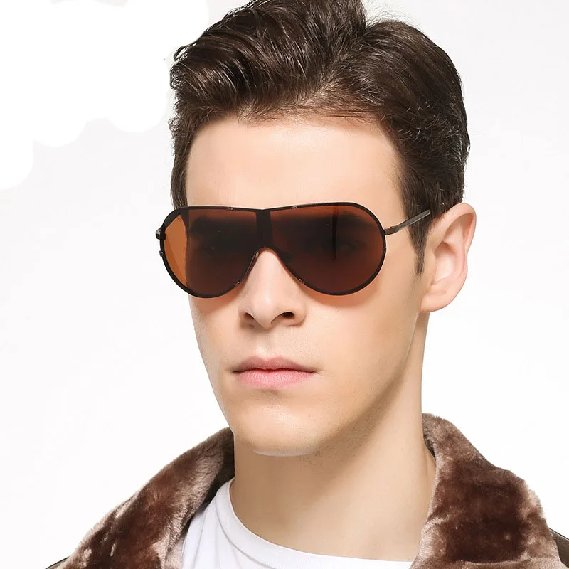 

DUOYUANSE Fishing High quality Folding Polarized Glasses Driver Driving Sunglases Men Male Polarized Sun Glasses 8478