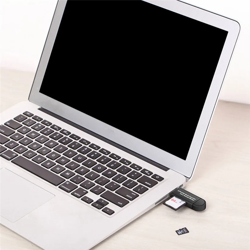 Расширенные новые компьютерные аксессуары 2018 MINI USB 2 0 + OTG Micro SD/SDXC TF кардридер