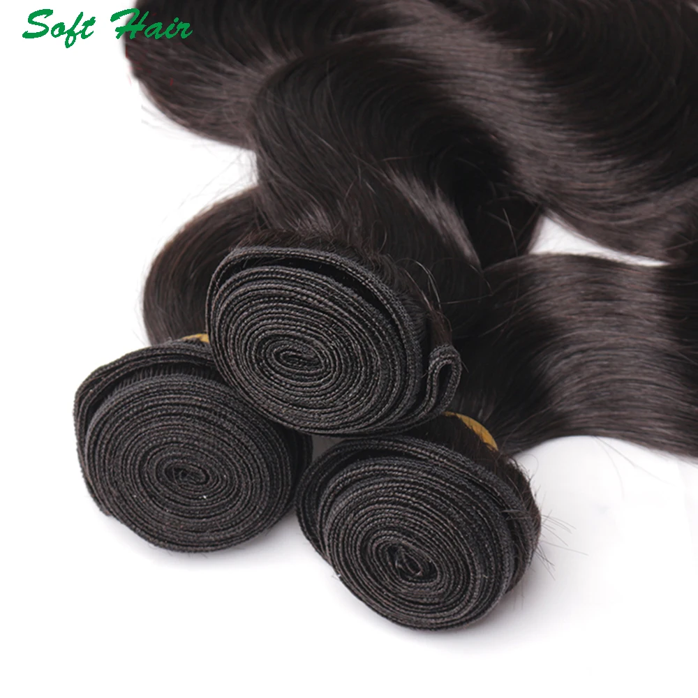 Малайзийский Девы Волос Объемной Волны 3 Связки Сахара Девственные Волосы 7А