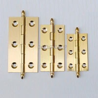 retro 10pcs european crown design brass cabinet door hinges cupboard wardrobe drawer wooden furniture hinges 22 53inch