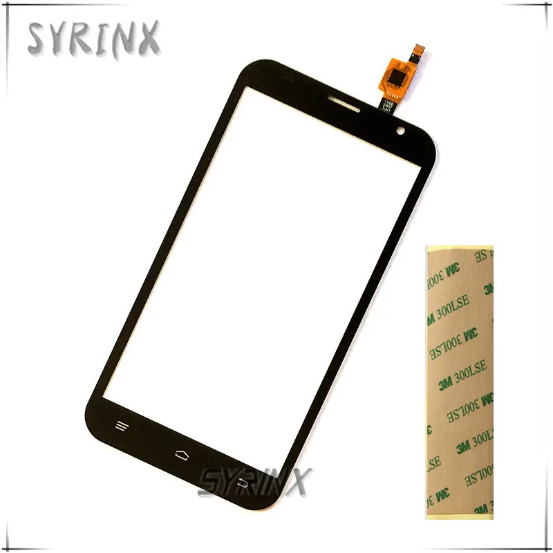 Сенсорная панель Syrinx с лентой 3M для Fly FS551 FS 551 Nimbus 4 сенсорный экран дигитайзером