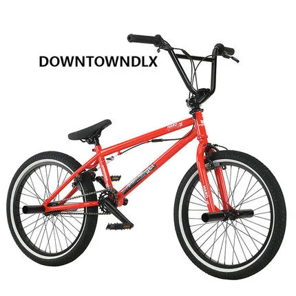 DOWNTOWNDLX Orange Бренд BMX велосипед 20 дюймов колеса 52 см рама LEUCADIA DLX 100,1 100,3 Производительность велосипед уличный лимит трюк действие велосипед - Цвет: DOWNTOWNDLX Orange
