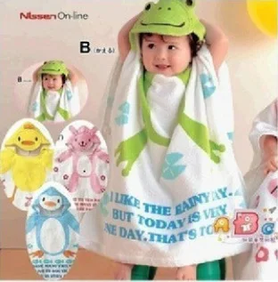 Горячая распродажа! Детское банное полотенце с капюшоном героями мультфильмов