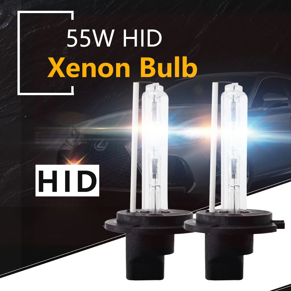 2021 Новый SKYJOYCE 1 пара HID лампы для автомобилей 12В 55 Вт H1 H3 H7 H11 9005 9006 880 881 авто фары 3000K