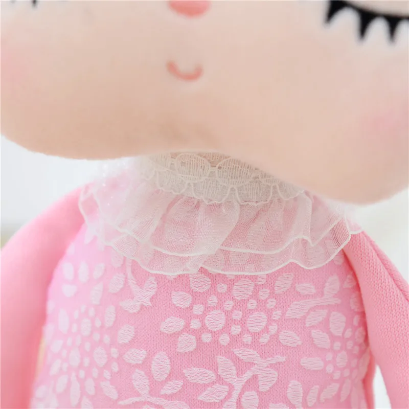 С оригинальным бумажным пакетом Metoo angela rabbit,, новейший стиль, оригинальная Одежда для куклы, плюшевая юбка с рисунком, подарок для детей