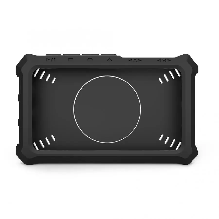 Oscilloscope Probe DS213 Black Mini Oscilloscope Silicone Case Shell with 1Pcs Ring Bracket Oscilloscope