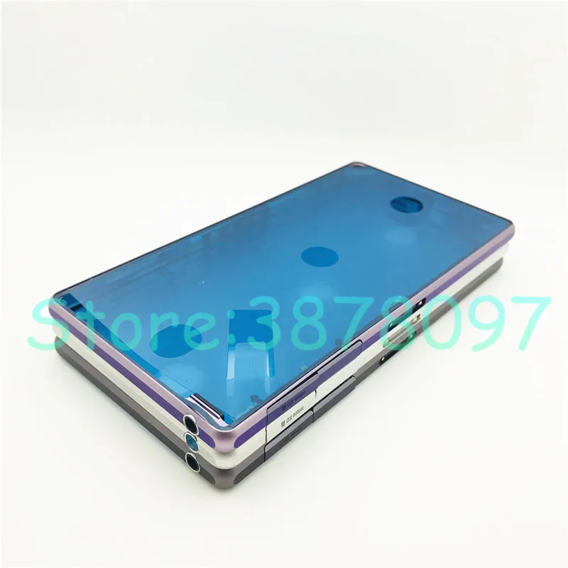 Для Sony Xperia Z1 L39h C6903 средняя рамка Корпус металлическая боковая пластина Запасная