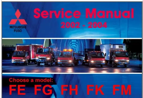 Руководство по эксплуатации FUSO 2002-2016 для всех моделей-PDF Mitsubishi |