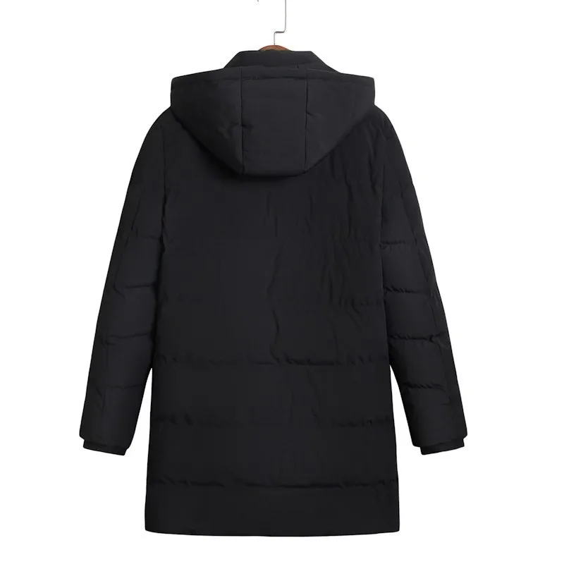 Мужские пальто Куртки длинные черные большие размеры 8XL 6XL 5XL 4XL одежда homme парка