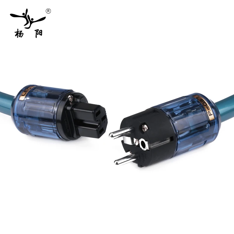 YYAUDIO ORTOFON N8 кабель питания Hi Fi с европейской вилкой высокопроизводительный 037 для