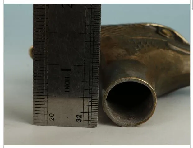 100% bronze Pure Copper Brass Grandpa Good Lucky Old Qing Ming chinese Bronze Carved Eagle Statue Cane Walking Stick Head | Дом и сад