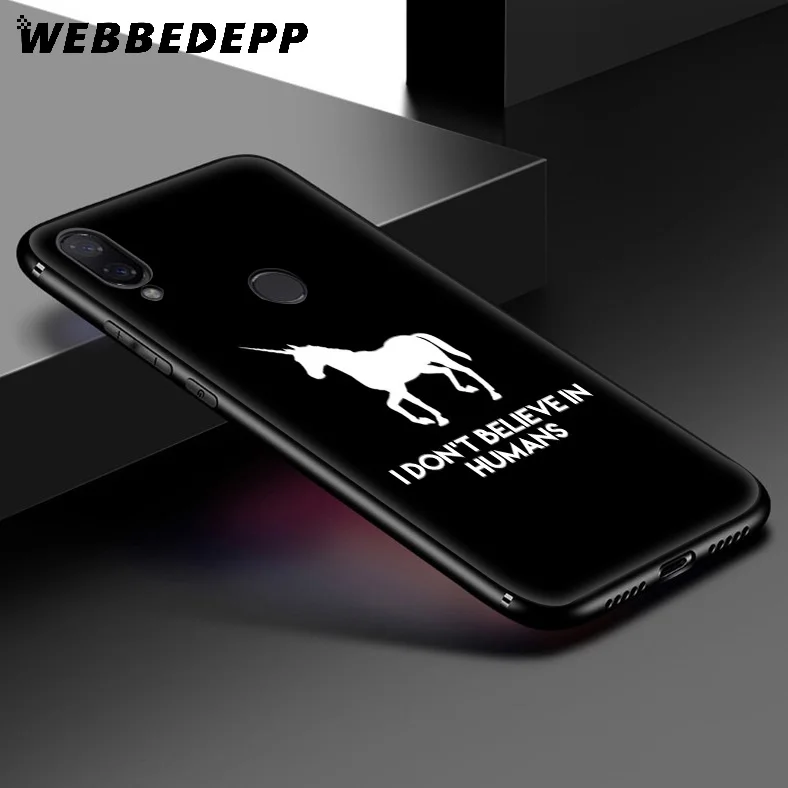 Мягкий чехол WEBBEDEPP Running Horse для Xiaomi Redmi K20 7A 4A 4X 5 5A 6 6A S2 Note 8 4 7 Pro Plus Prime |