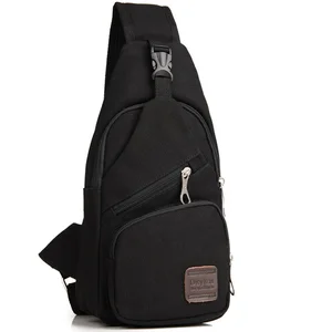 Винтажная холщовая нагрудная сумка, модные мужские сумки-мессенджеры, повседневная дорожная Мужская маленькая сумка на плечо в стиле ретро, слинг-сумка через плечо