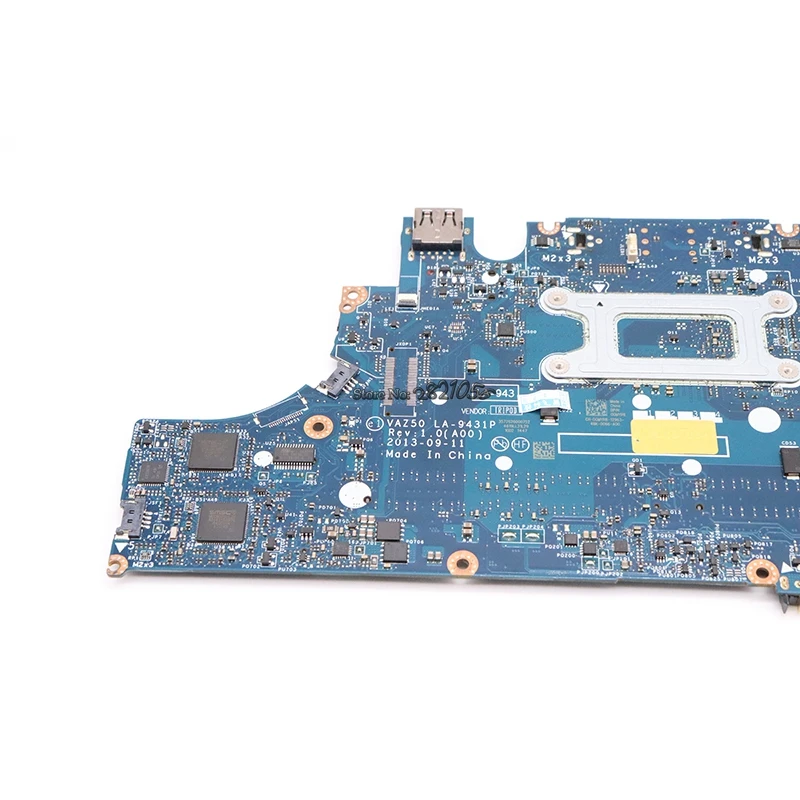 Nokotion VAZ50 LA-9431P для Dell Latitude E7240 CN-04YC6T 4YC6T 04YC6T материнская плата для ноутбука с i5-4310U Intel HD graphics