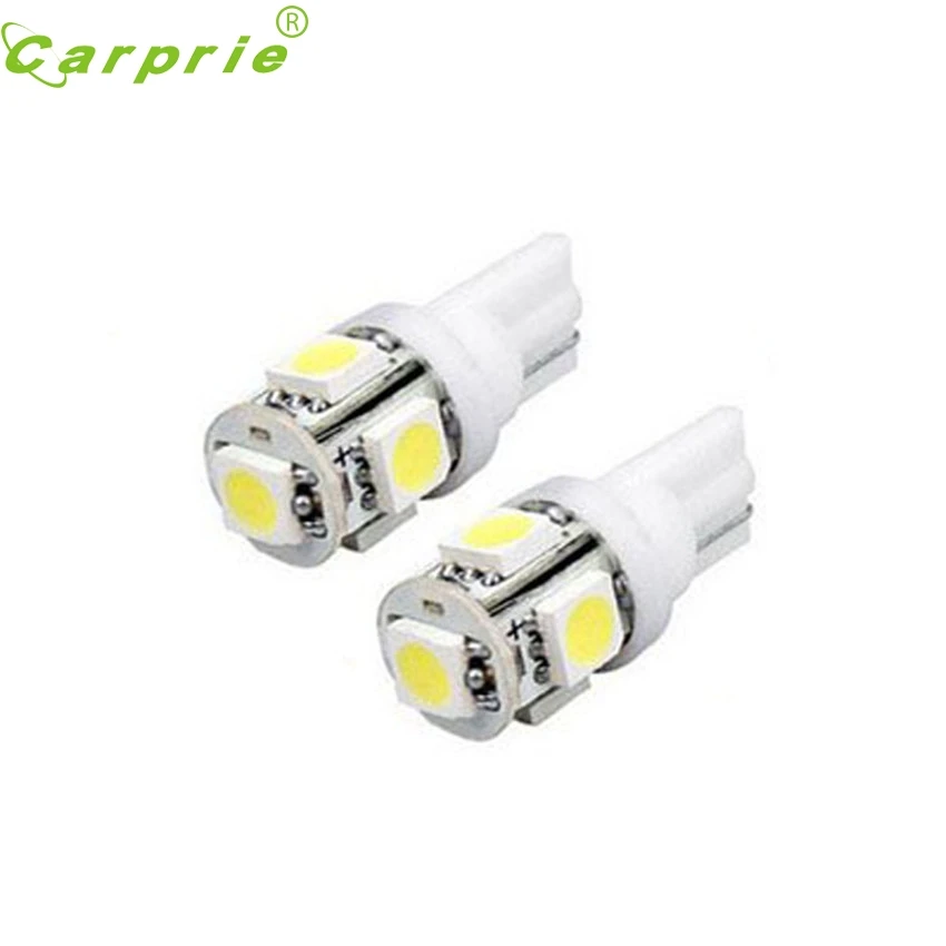 CARPRIE супер Прямая поставка 20 шт клиновидный 5-SMD 5050 светильник лампы 192 168 194 W5W 2825 158