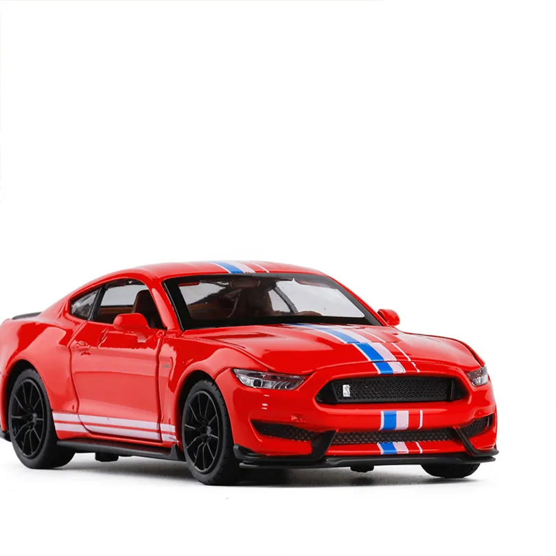 

Модель спортивного автомобиля SHELBY GT350 из сплава, 1/32