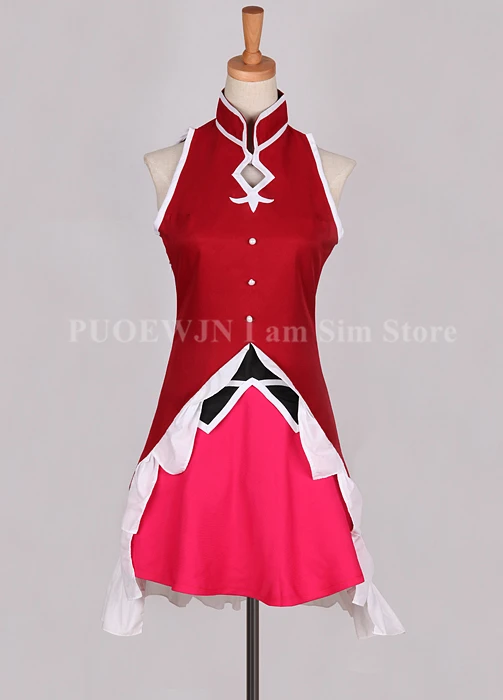 Аниме Puella Magi Madoka Magica Косплей Сакура Кёко Косплей Костюм Хэллоуин