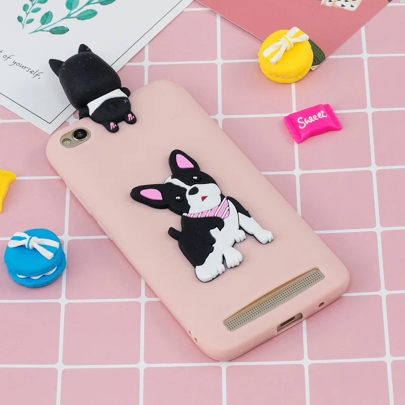 3D чехол для телефона с милыми животными Xiaomi Redmi S2 6A 5A 5 Plus Note 6 Pro/ Pro мягкий из ТПУ Для