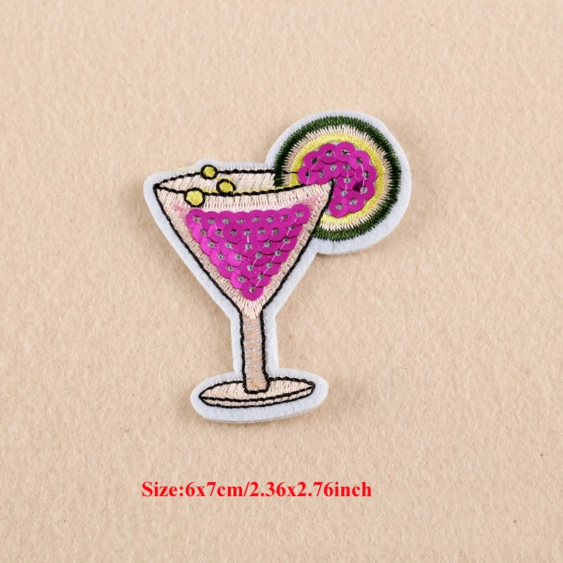 20 шт. блестящие патчи с вышивкой | Дом и сад