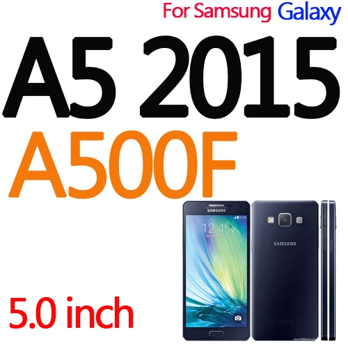 A5 2015 A500 Чехол-портмоне из кожи с откидной Чехол для телефона для samsung Galaxy A3 A7 A5 J3 J5 J7 Neo J701 J5 J7 J2 Prime A8 A6 S9 Plus чехлы - Цвет: A5 2015 A500