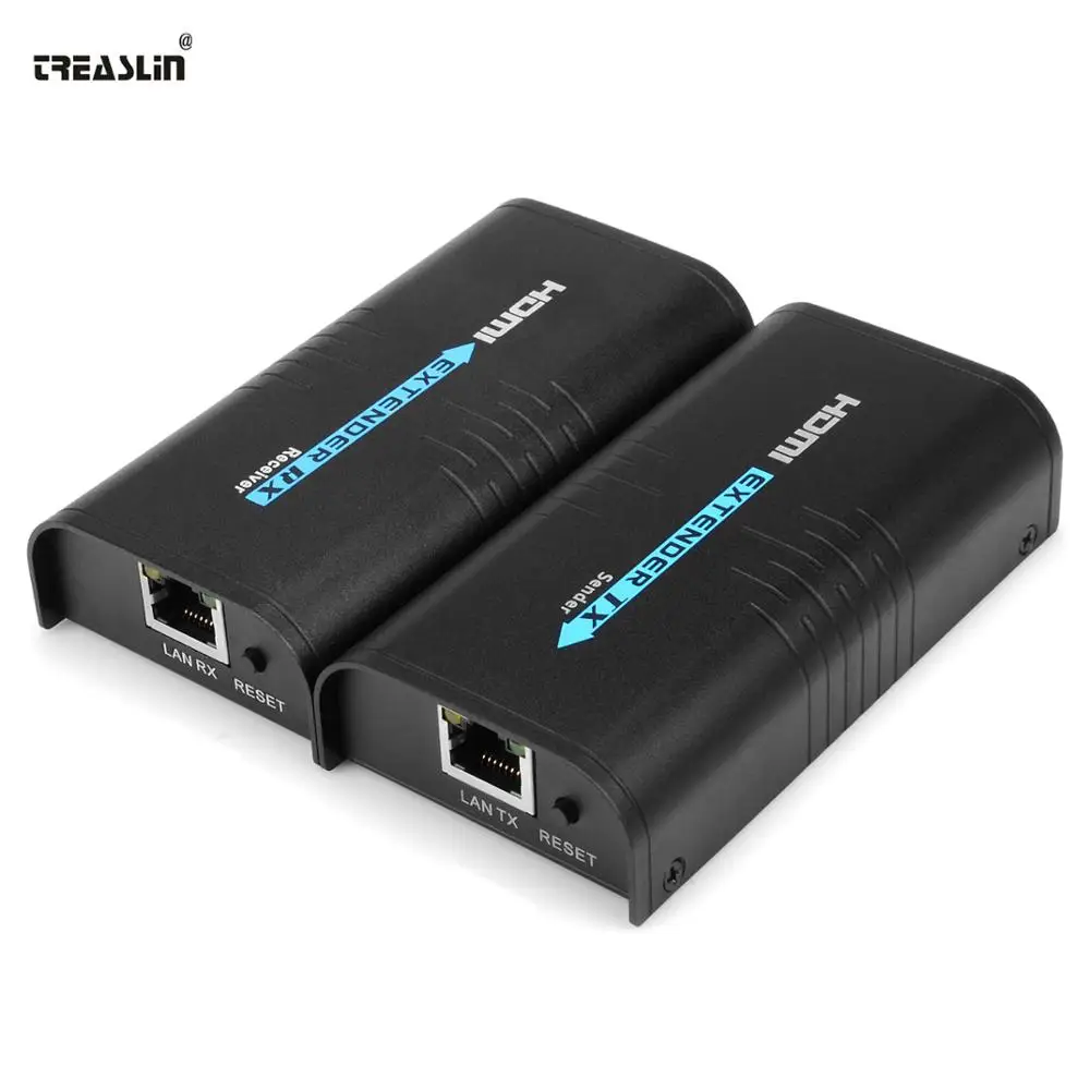 TreasLin 120 м HDMI удлинитель по Netswitch одного передатчика на многие приемник 1080 P Extender