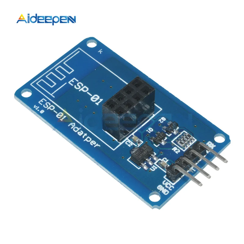 ESP8266 ESP 01 ESP01 серийный WiFi беспроводной адаптер модуль 3 V 5V совместимый плата для
