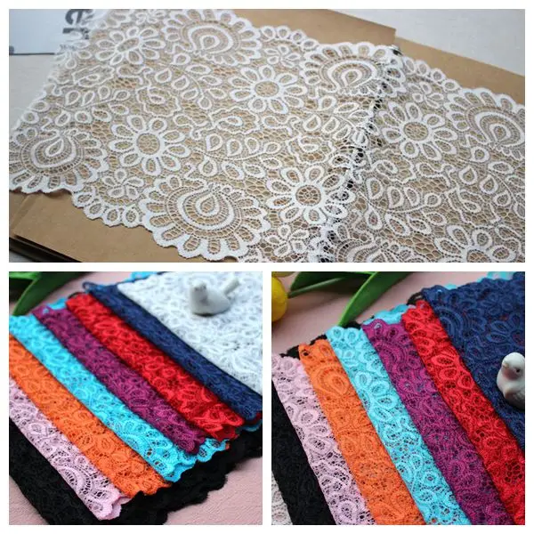 5Yard/Lot Wide 20CM high quality stretch lace trim handmade DIY clothing accessories underwear headwear material fabric | Дом и сад