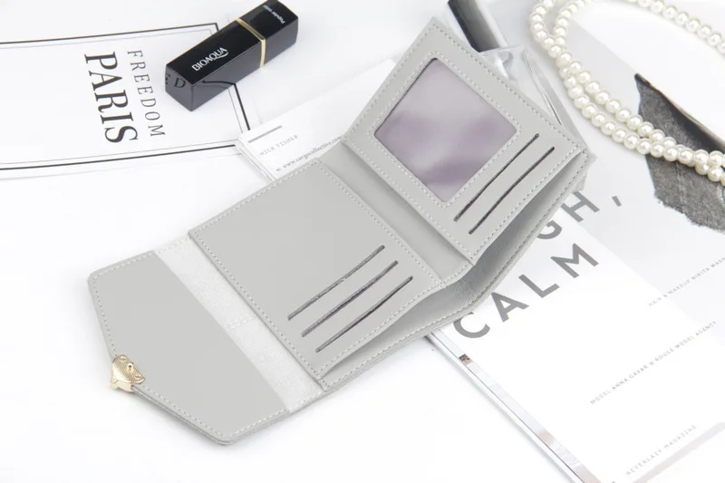 Женский кошелек новинка простые женские короткие кошельки Мини для денег