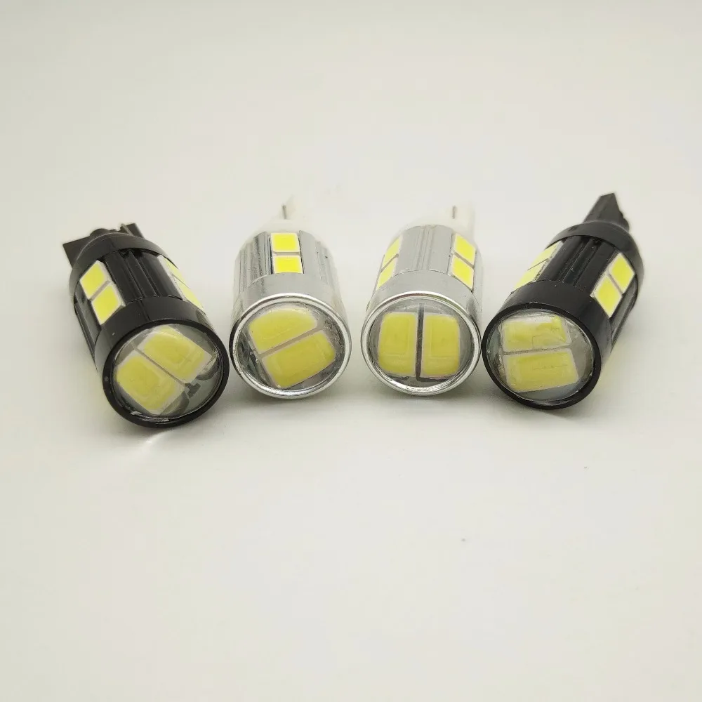 Автомобильные лампы T10 5630 10 SMD 12 В W5W 194 5730 светодиодов 360 градусов|interior light|interior car