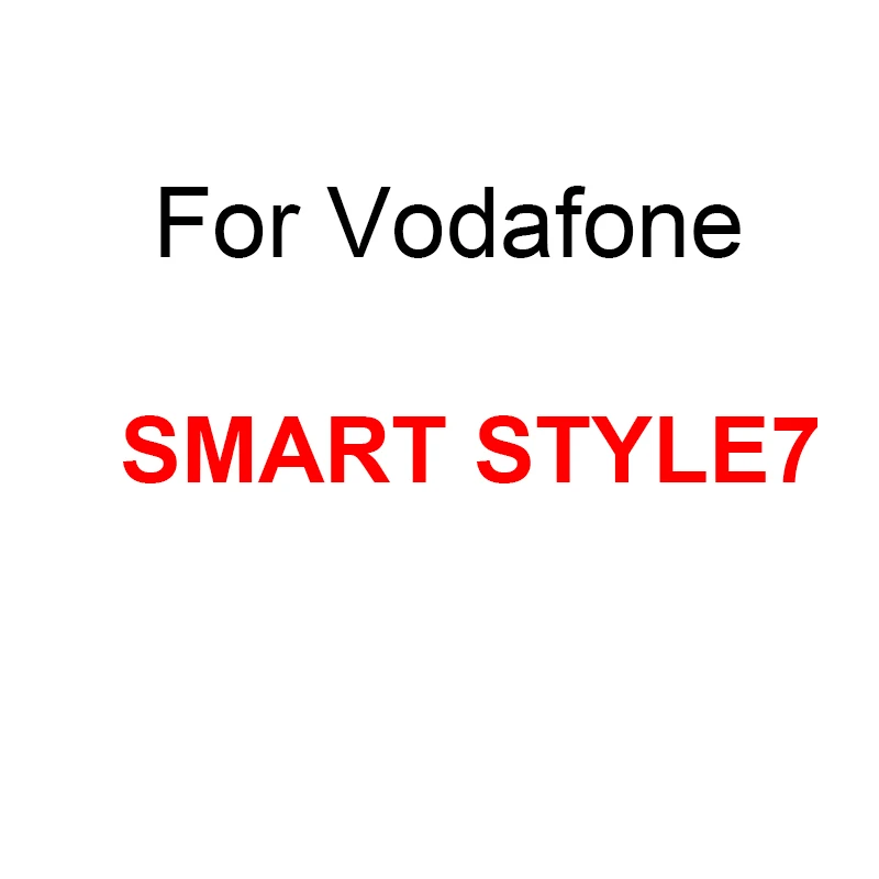 Закаленное Стекло для Vodafone Smart V8 N8 E8 N9 lite C9 Power3L ultra7 6 TURBO7 во-первых защитный экран, прозрачный Стекло защитная пленка - Цвет: SMART STYLE7