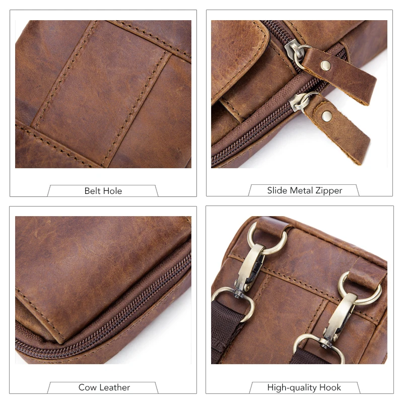 Сумка мессенджер WESTAL мужская из натуральной кожи маленький саквояж на плечо