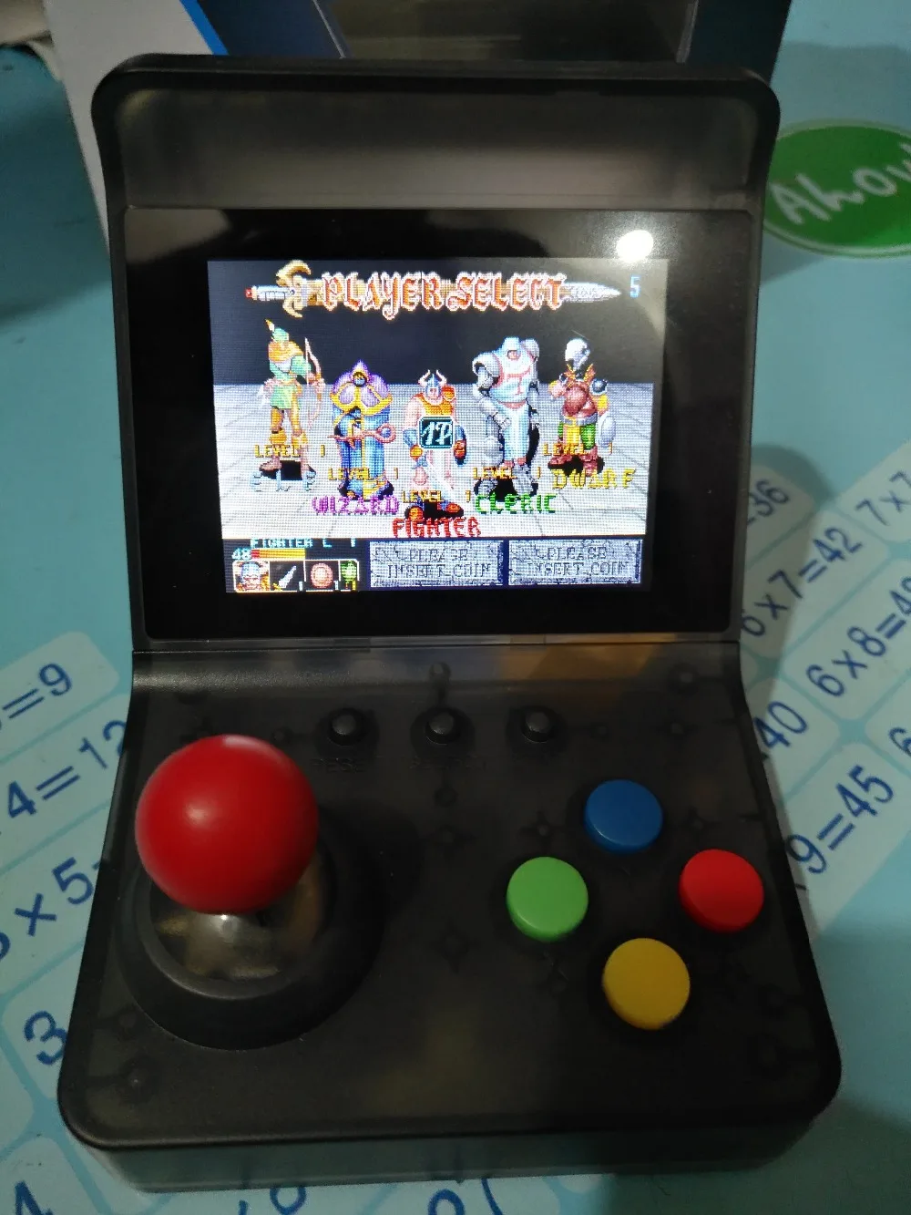 Ретро Мини Портативная аркадная игровая консоль встроенный 520 игр с TF слотом для карт GBA для Snes для Nes для Sega megadrive игр
