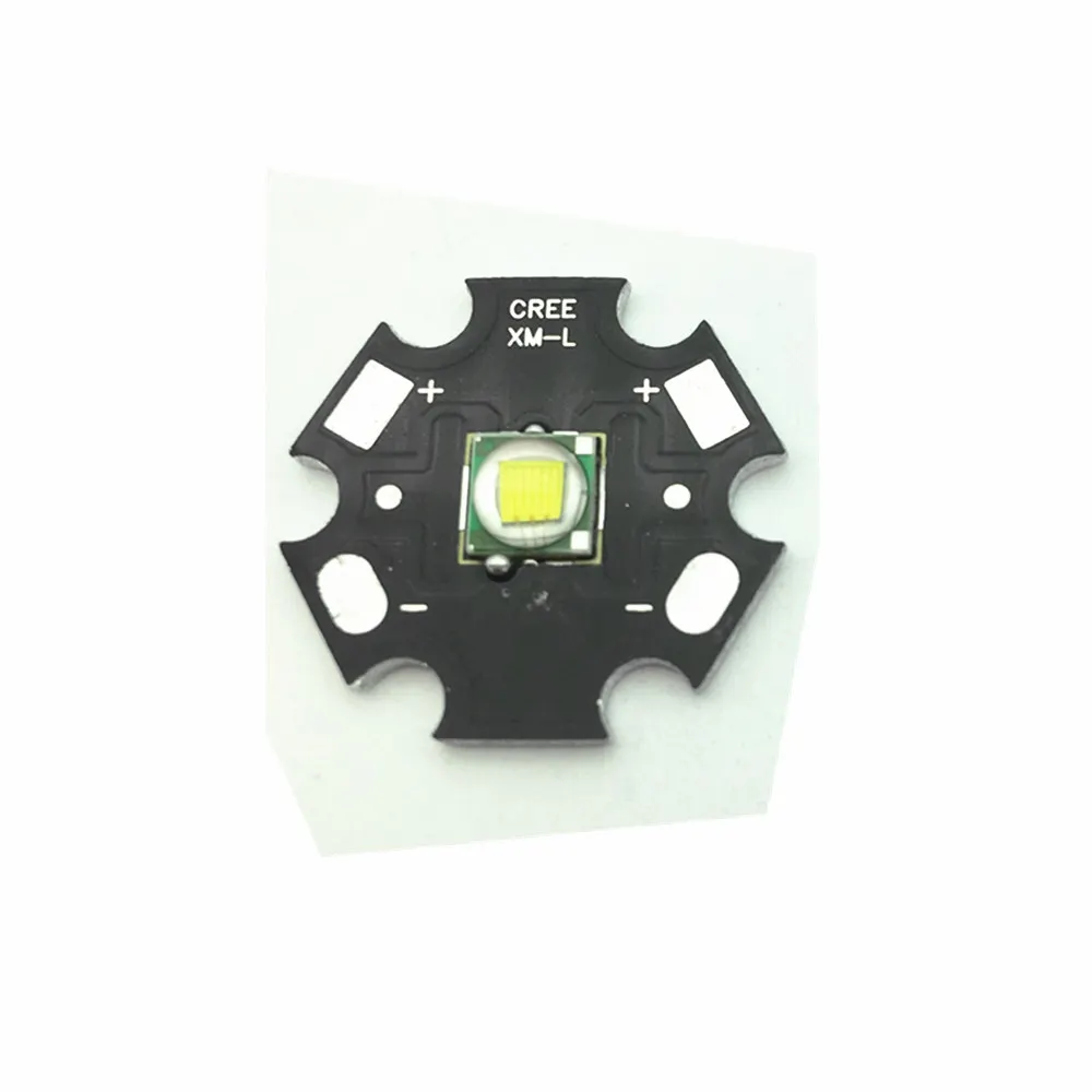 2 шт. CREE XML XM L T6 LED U2 10 Вт белый (6500K 7000K) светодиодный эмиттер высокой мощности с