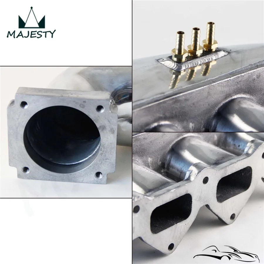 Сплав впускной коллектор + Топливная рампа для M * itsubishi CE9A EVO 1 2 3 4G63 92 95|manifold intake|rail