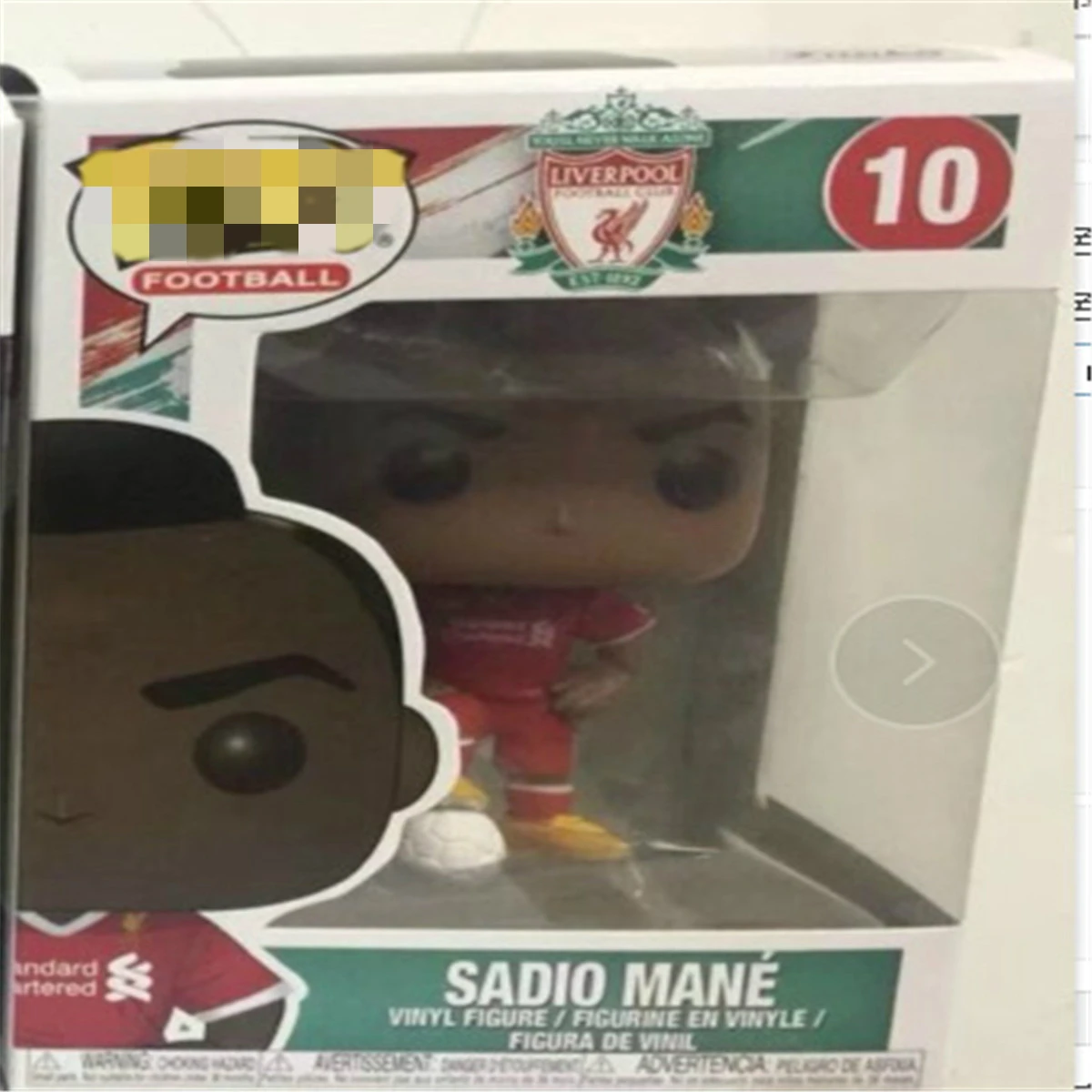 Manchester FUNKOS POPS United Liverpool Firmino Salah Pogba Lukaku MANE фигурку ПВХ поп Футбол Звезда