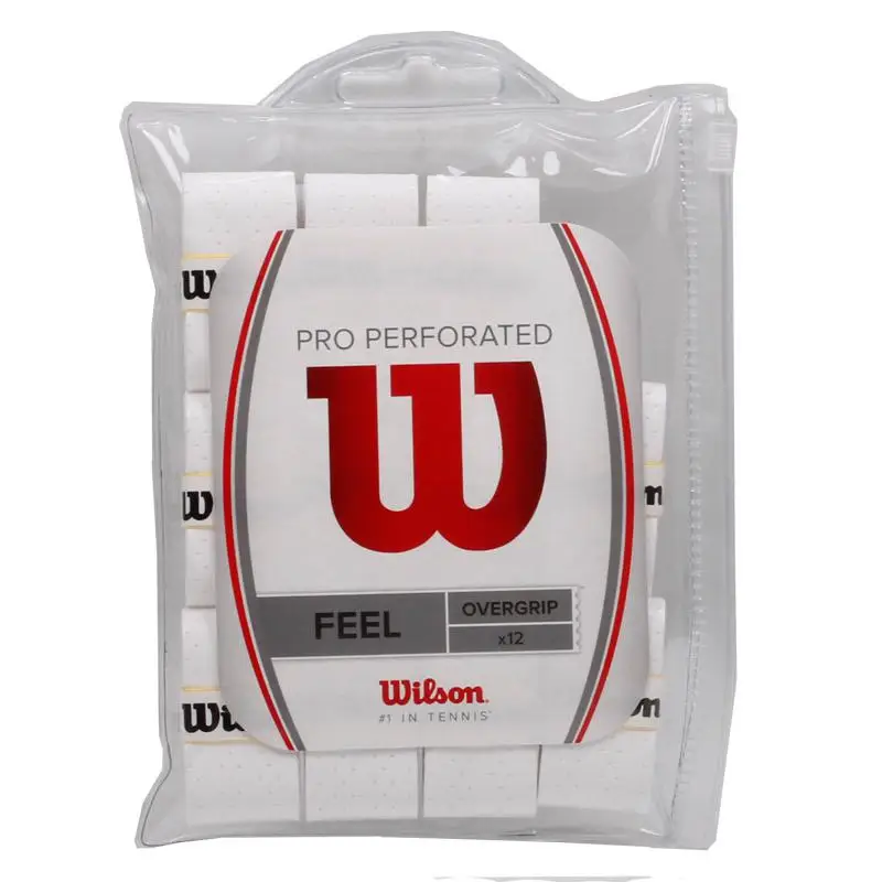 3 шт./компл. 12 шт./компл. Wilson ПУ Overgrip для тенниса хват для бадминтона пот сцепление защита для ракетки наклейки Sweatband Аксессуары - Цвет: WRZ4006WH