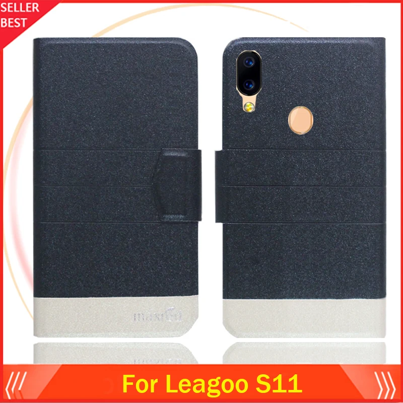 5 видов цветов жарко! Leagoo S11 чехол на заказ ультратонкий кожаный эксклюзивный для