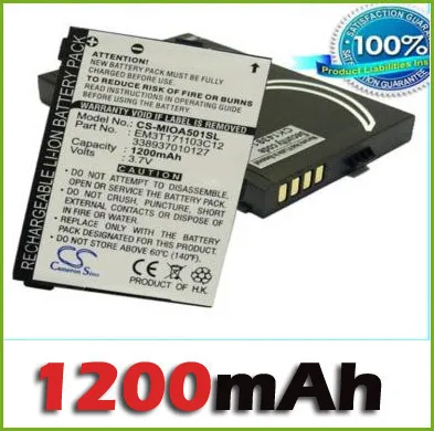Cameron Sino PDA / Pocket PC Аккумулятор для Mitac Mio A500 A501 A502 (1200 mAh) Новый | Электроника