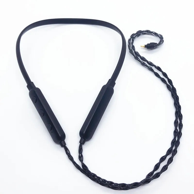 Новая технология bluetooth обновленный кабель шейный Bluetooth кабель для наушников 4 ядра OCC для IE40PRO APTX AAC lossless HIFI mic