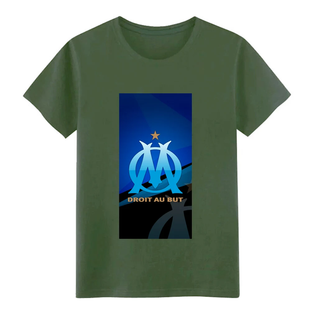 Om marseille Мужская персонализированная футболка с коротким рукавом S-XXXL натуральная