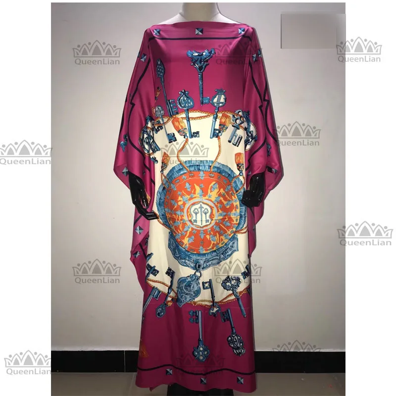 Ength: 135 см бюст: 128 свободный размер Новый Модный шифон супер Африканский LooseLong Dashiki традиционвечерние