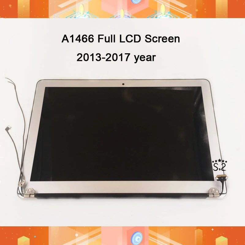 A1466 светодиодный ЖК-экран в сборе для MacBook Air 1" A1466 ЖК-дисплей в сборе от 2013 до лет