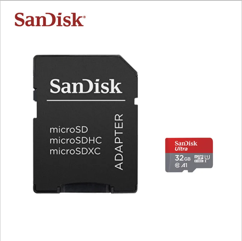 Оригинальная карта памяти Sandisk Micro sd 128 Гб 64 класс 10 TF SDXC Microsd 16 ГБ 32 SDHC мини SD