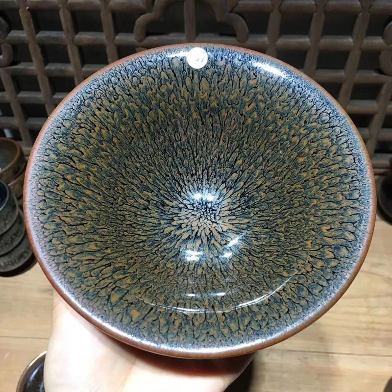 Jianzhan Matcha зеленая чайная чаша с отличной глазурью Tianmu для японской чайной церемонии КИТАЙСКИЕ чашки для чайной церемонии кунг-фу