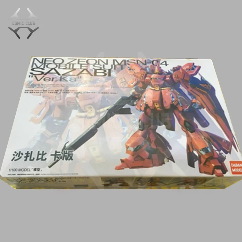 Мобильный костюм coмикрофоном робот-модель аниме-игрушка в наличии MG 1/100 | Игрушки